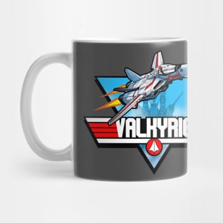 Top Fighter Plane Retro Anime 80's Movie Mecha Retro Mashup Mug